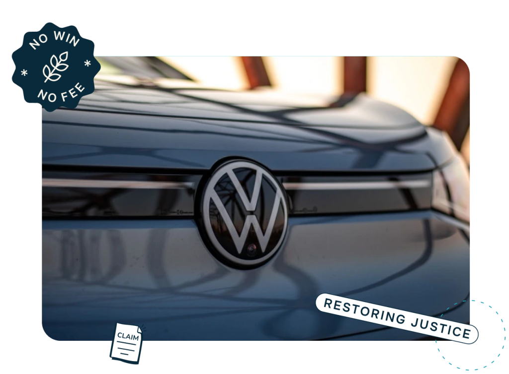 front side of a Volkswagen car