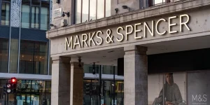 Marks and Spencer store at Oxford Street London.